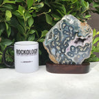 Orbed Patterned Agate Freeform