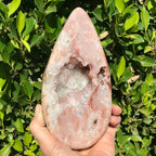 Rose Jasper Flame Shaped Freeform