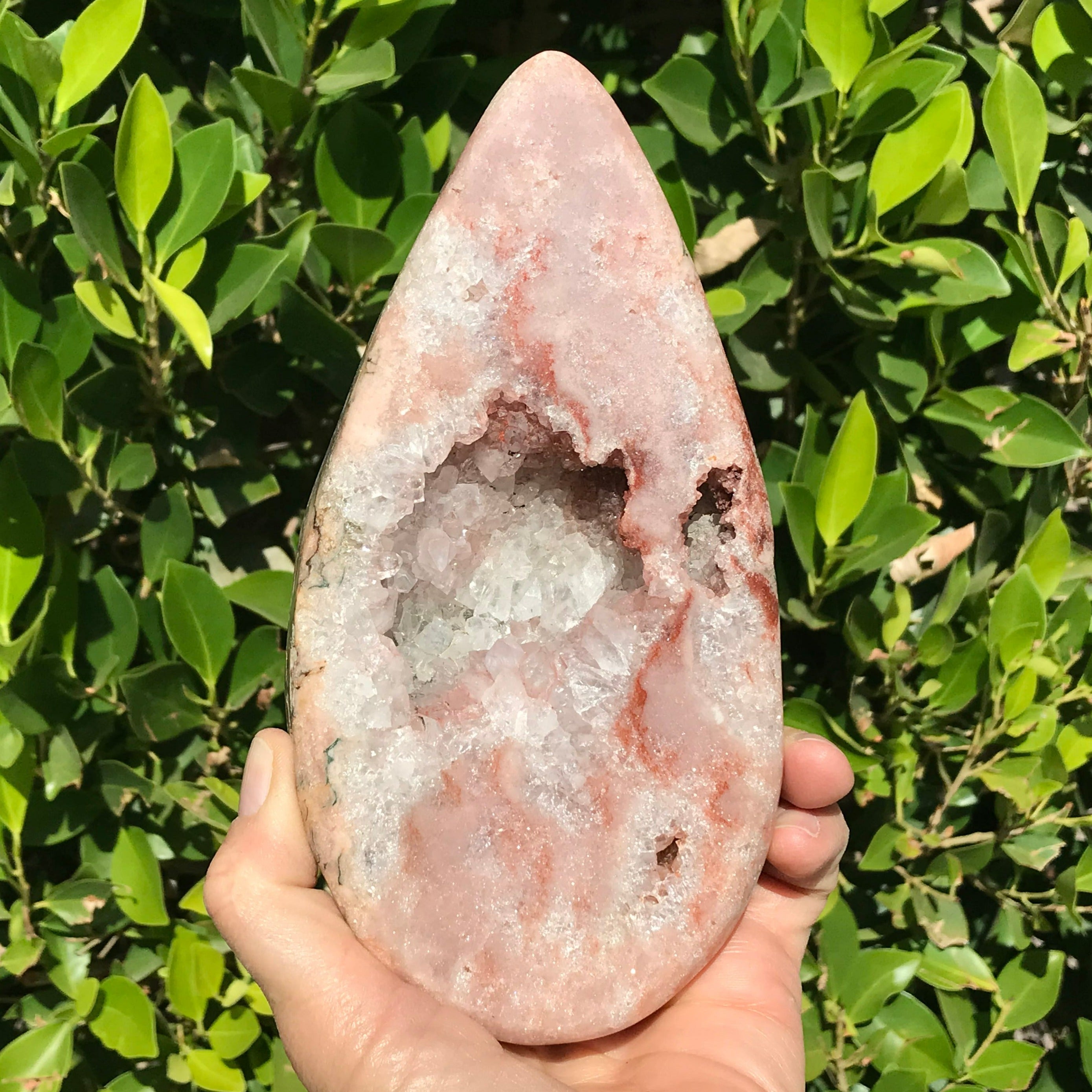 Rose Jasper Flame Shaped Freeform