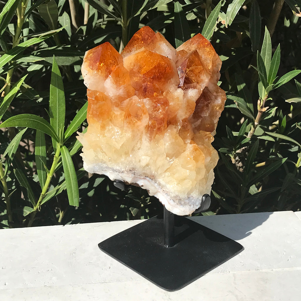 Crystal Topped Citrine