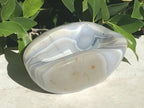 Elaborately Banded Brazilian Agate Bowl