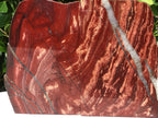 Australian Red Jasper Bookends