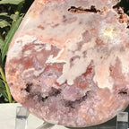 Teardrop Shaped Rose Amethyst Freeform