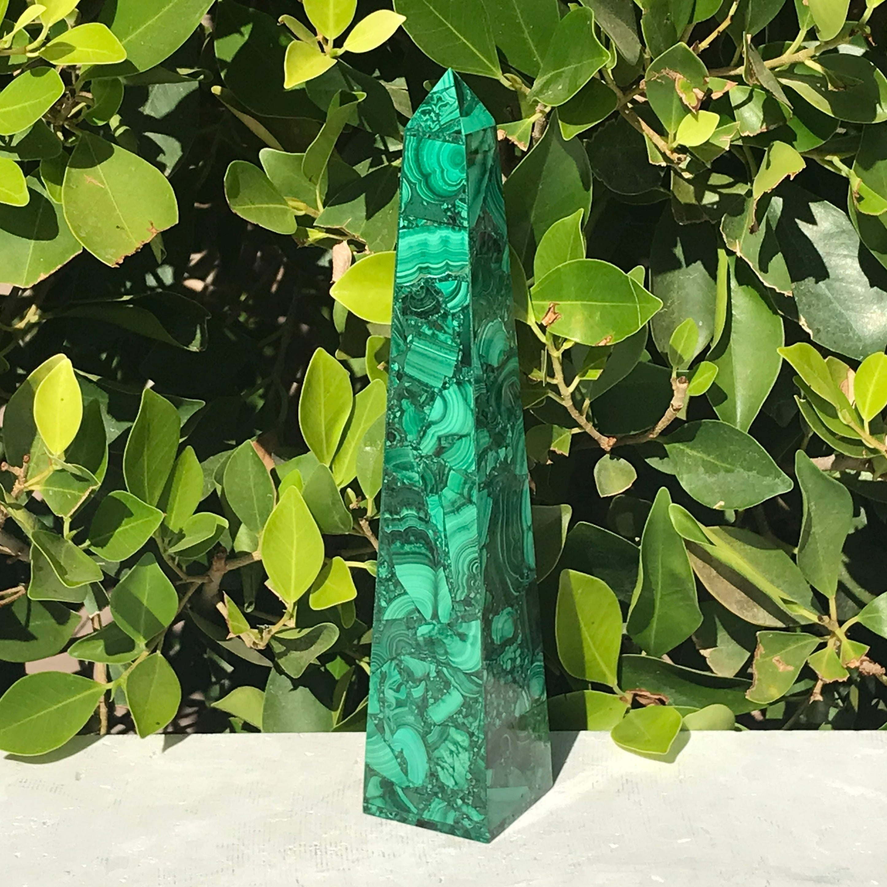 African Malachite Tower