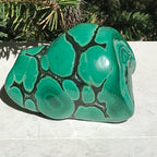 Spherical Patterned Malachite