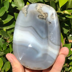 Hues of Blue Agate Bowl