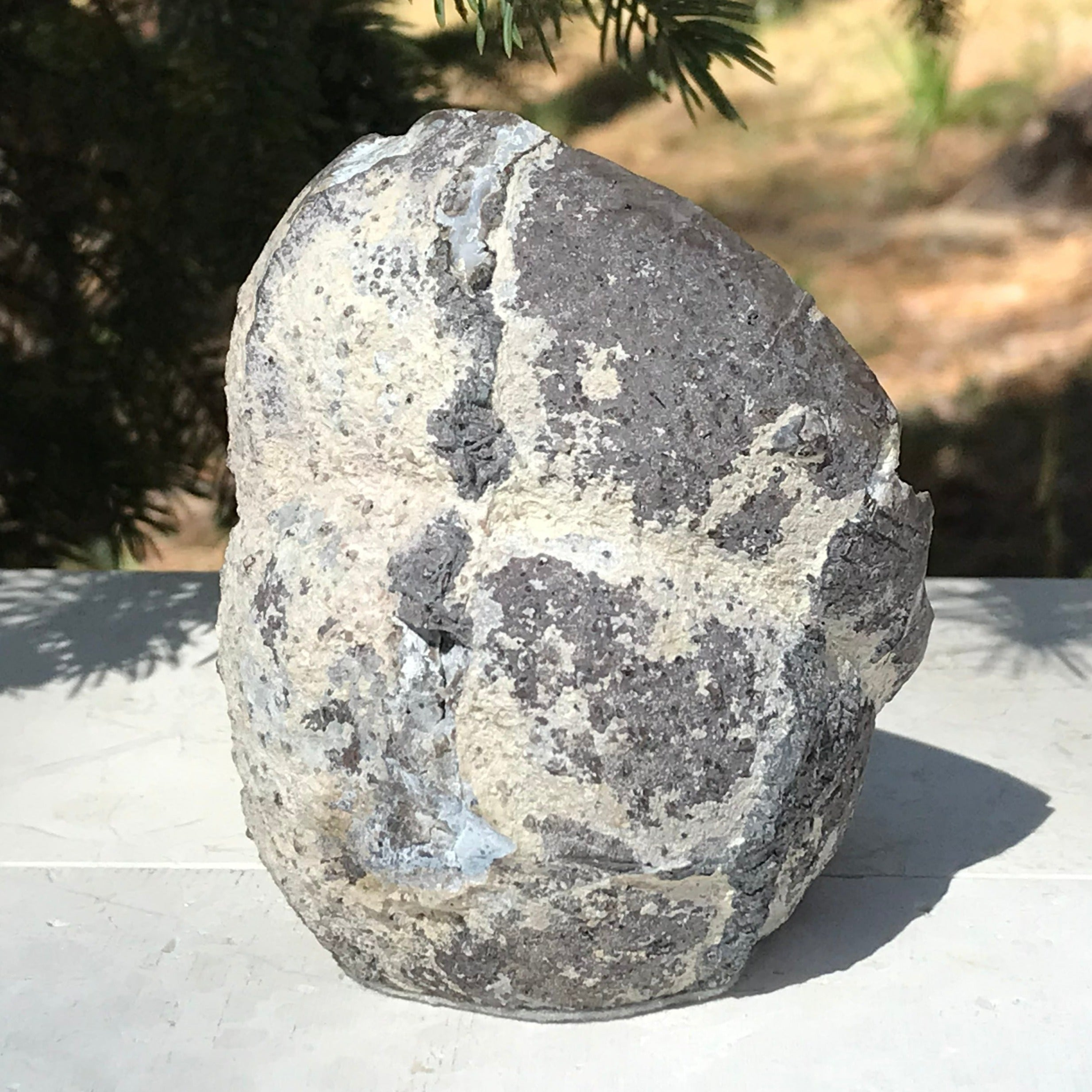 Standing Crystal Lined Dugway Geode