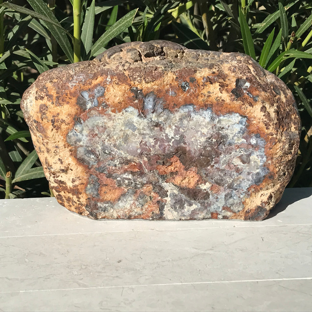 Lavender Banded Dugway Geode