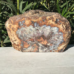 Lavender Banded Dugway Geode