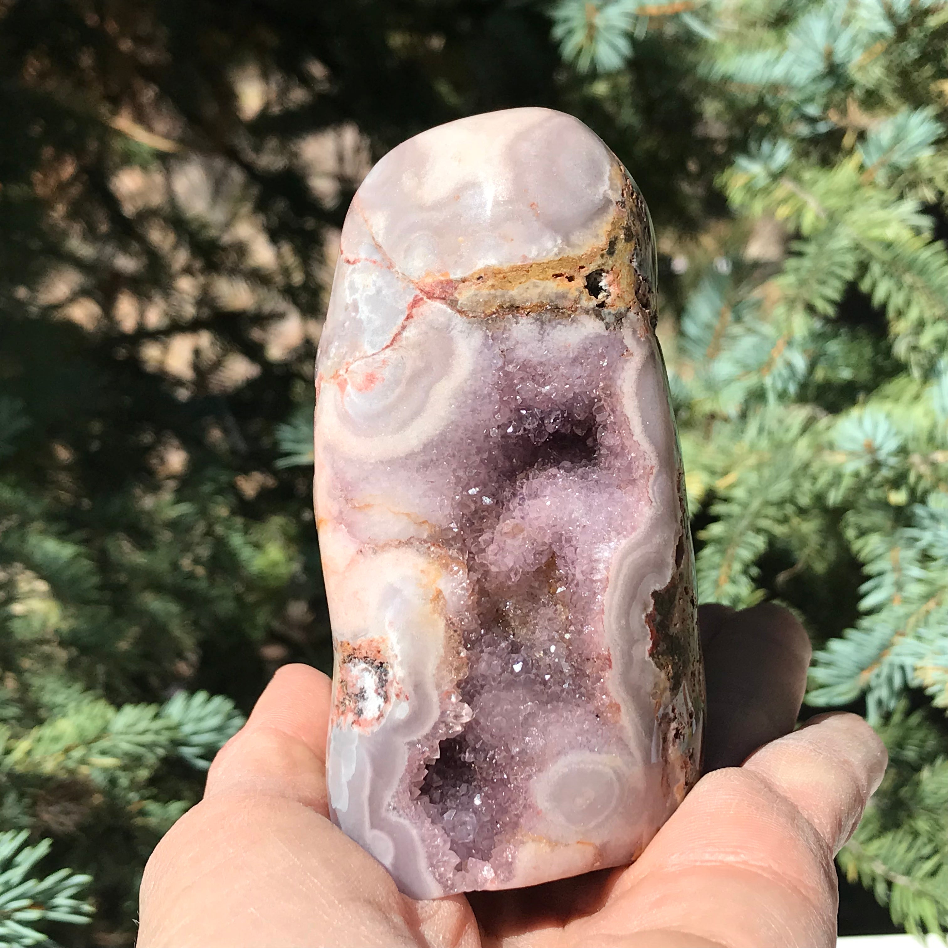 Rose Amethyst Nodule