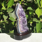Pristine Agate Banded Amethyst Freeform