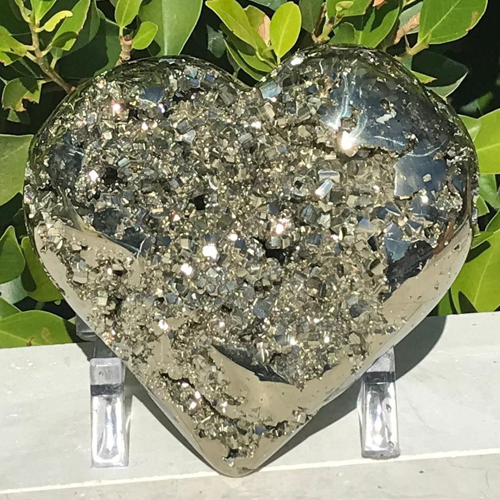 Enormous Peruvian Pyrite Heart