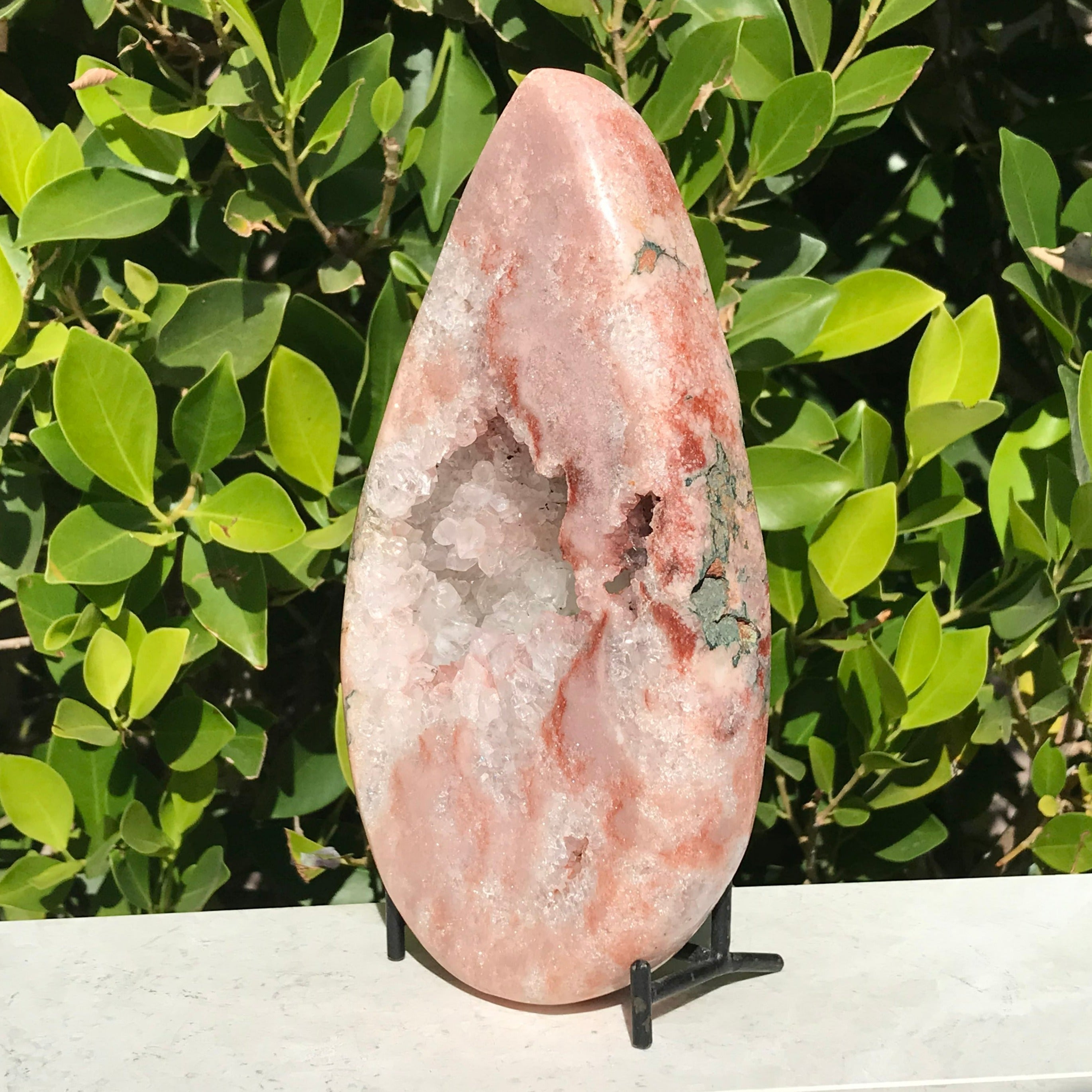 Rose Jasper Flame Shaped Freeform