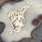 Crystal over Crystals Agate Slice