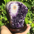 Single Eyed Uruguayan Amethyst Cluster