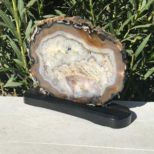 Complete Round of Agate Slab
