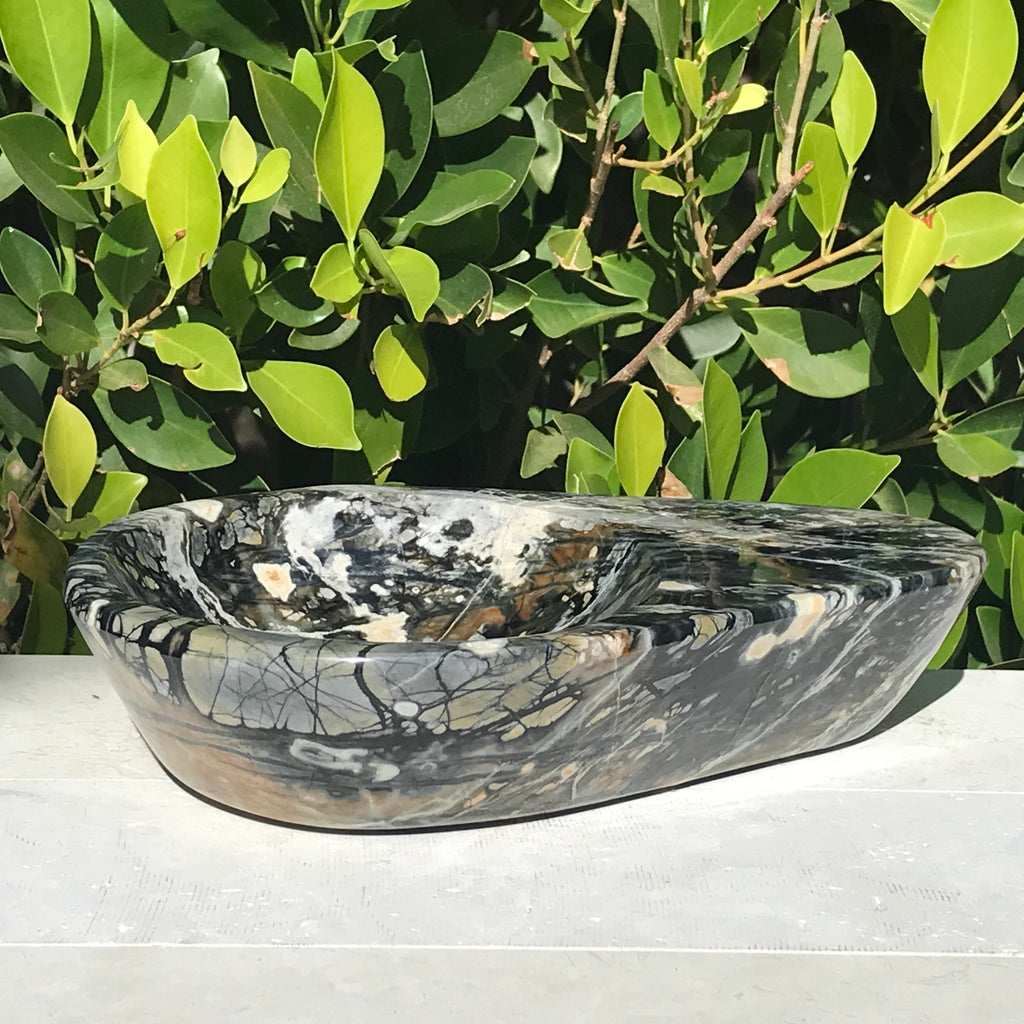 Picasso Stone Jasper Bowl