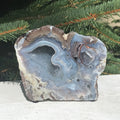 Glittering and Banded Dugway Geode #2 of Pair