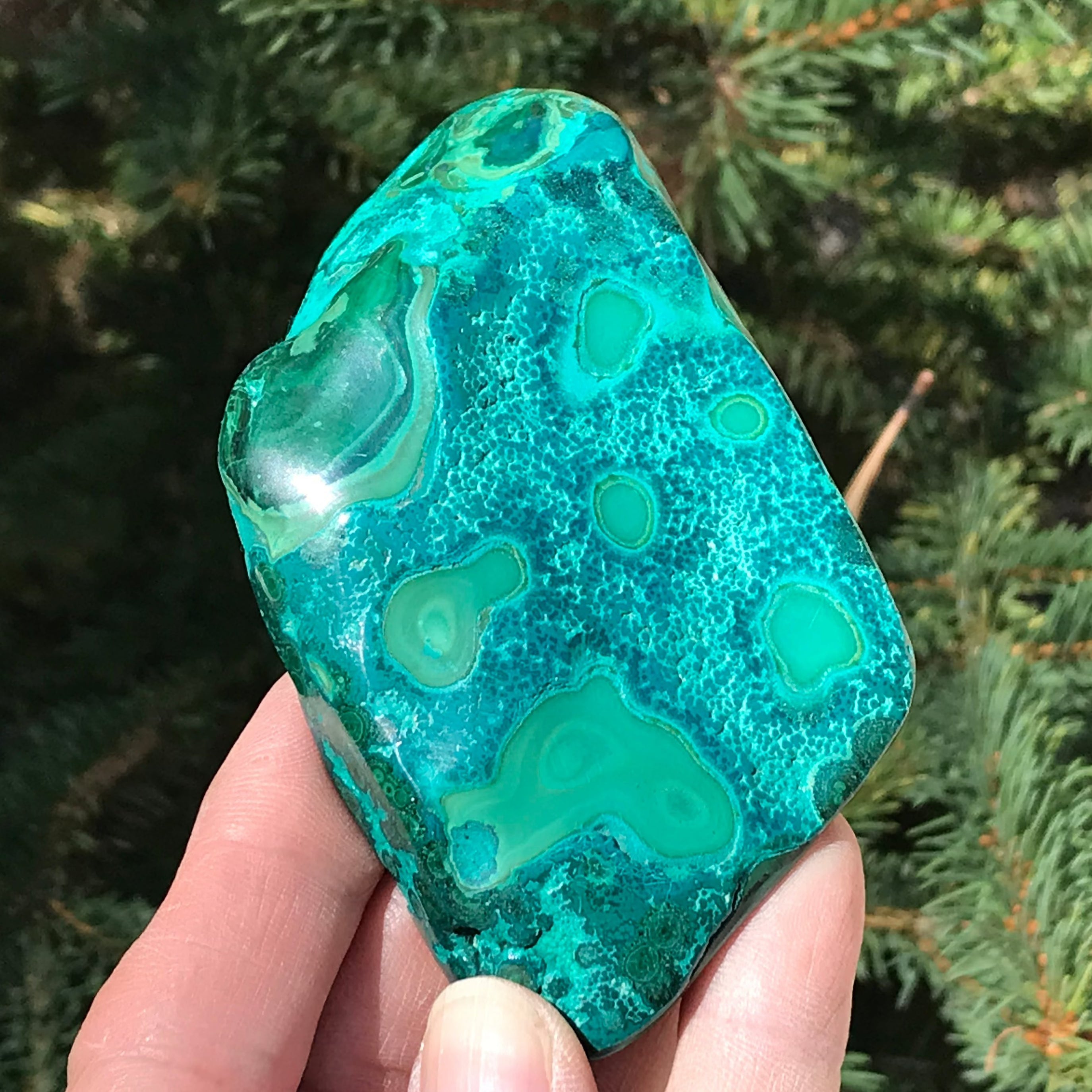 Chrysocolla/Malachite Slab