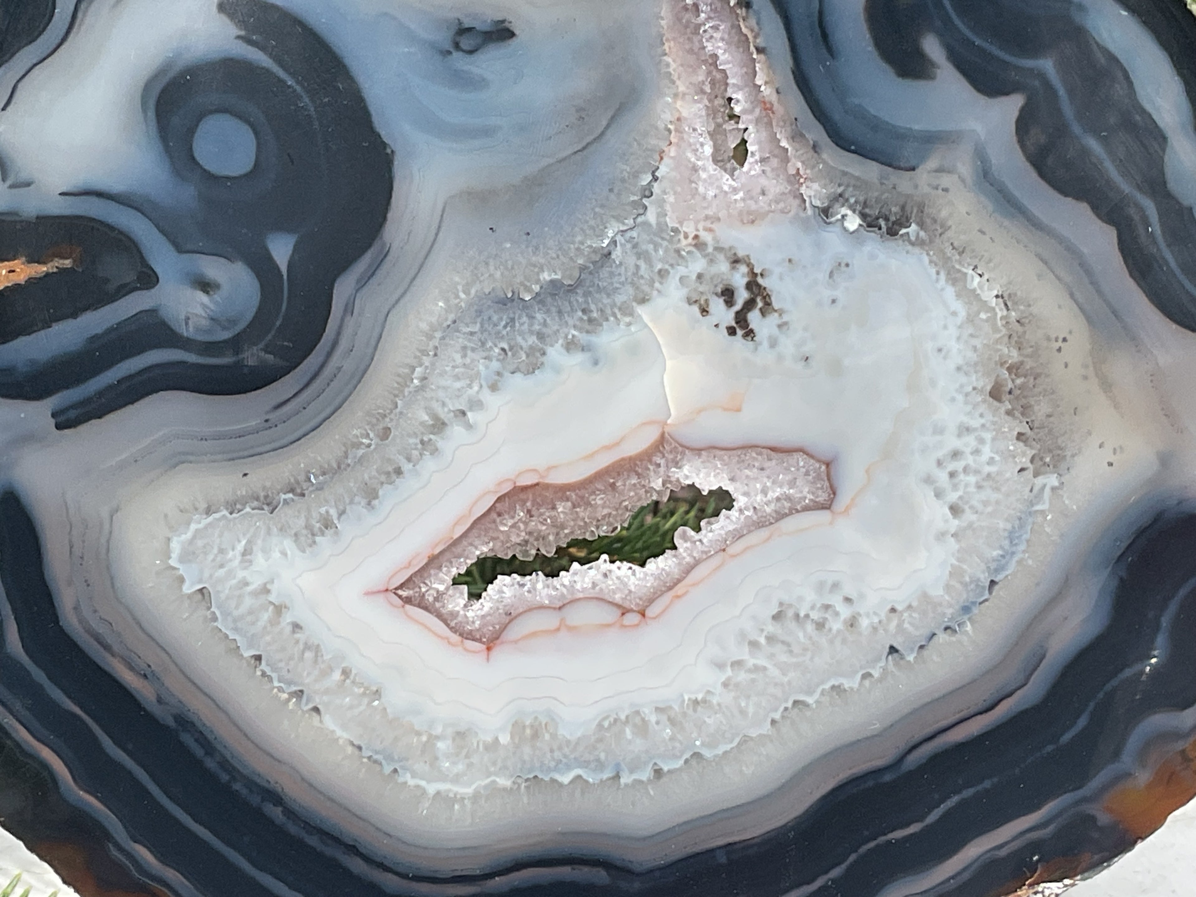 Stunningly Beautiful Brazilian Agate Slice