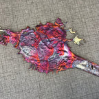 Cool Shades of Rainbow Splash Copper Decor