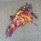 Eccentric Rainbow Splash Copper Art