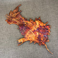 Prismatic Splash Copper Wall Art