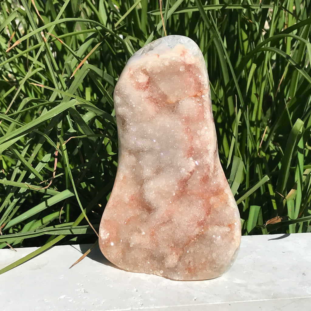 High Sparkle Soft Colored Agate Freeform