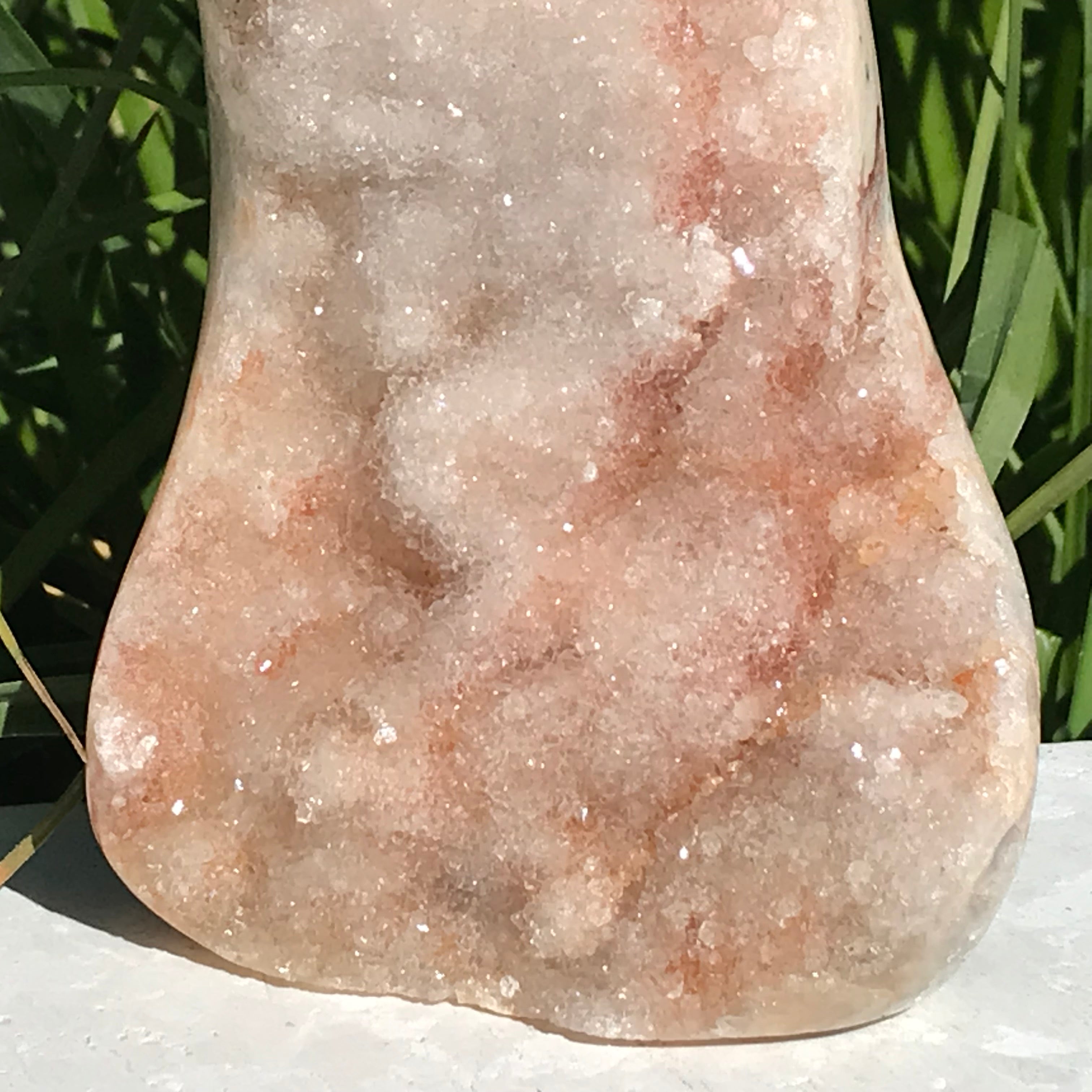 High Sparkle Soft Colored Agate Freeform
