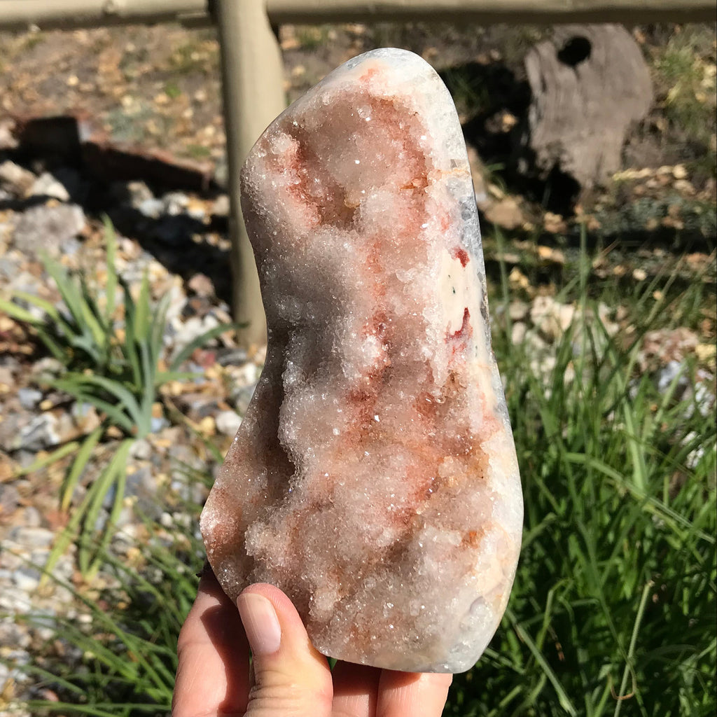 High Sparkle Soft Colored Agate Freeform