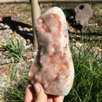 High Sparkle Soft Colored Agate Freeform