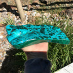 Polished Malachite/Chrysocolla Plate