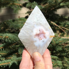 Great Sparkle and Pastel Shades Agate Diamond