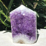 Amethyst Faced Obelisk