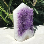 Amethyst Faced Obelisk