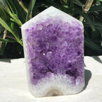 Amethyst Faced Obelisk