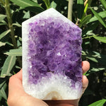 Amethyst Faced Obelisk