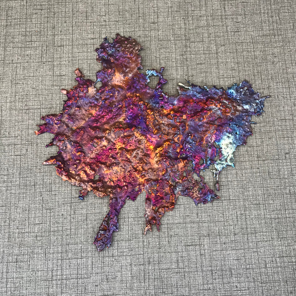 Rainbow Splash Copper Decor