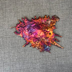 Modern Abstract Splash Copper
