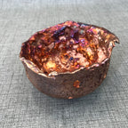 Medium Rainbow Copper Splash Bowl