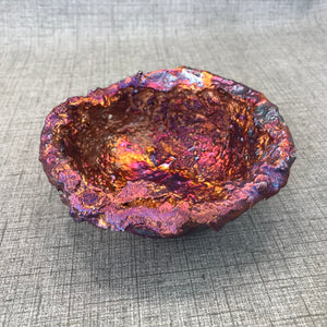 Rainbow Splash Copper Bowl