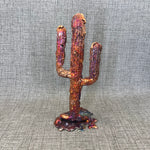 Standing Splash Copper Saguaro Cacti