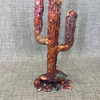 Standing Splash Copper Saguaro Cacti