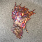 Prismatic Copper Splash Wall Art