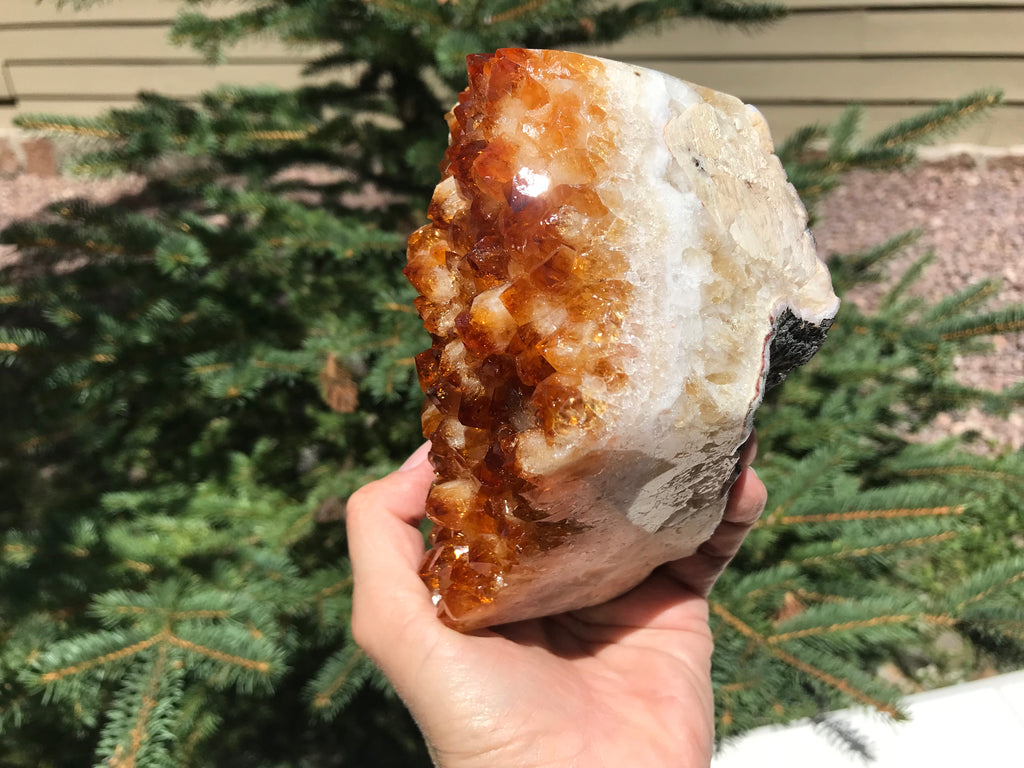 Brilliant Citrine Crystal Freeform