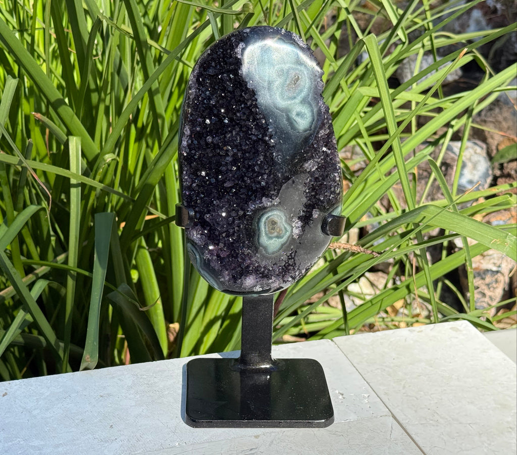 Green Eyed Amethyst Freeform