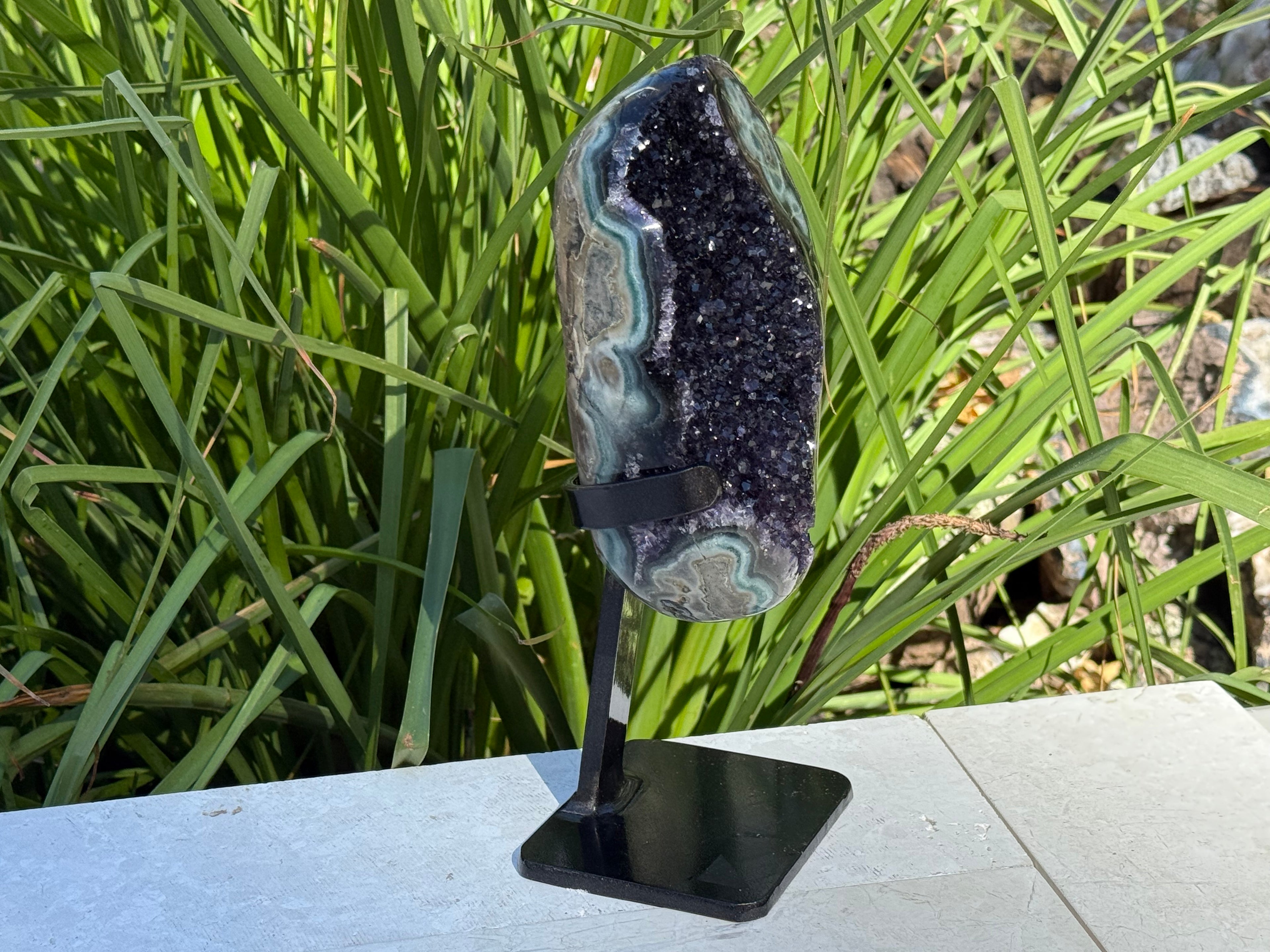 Green Eyed Amethyst Freeform