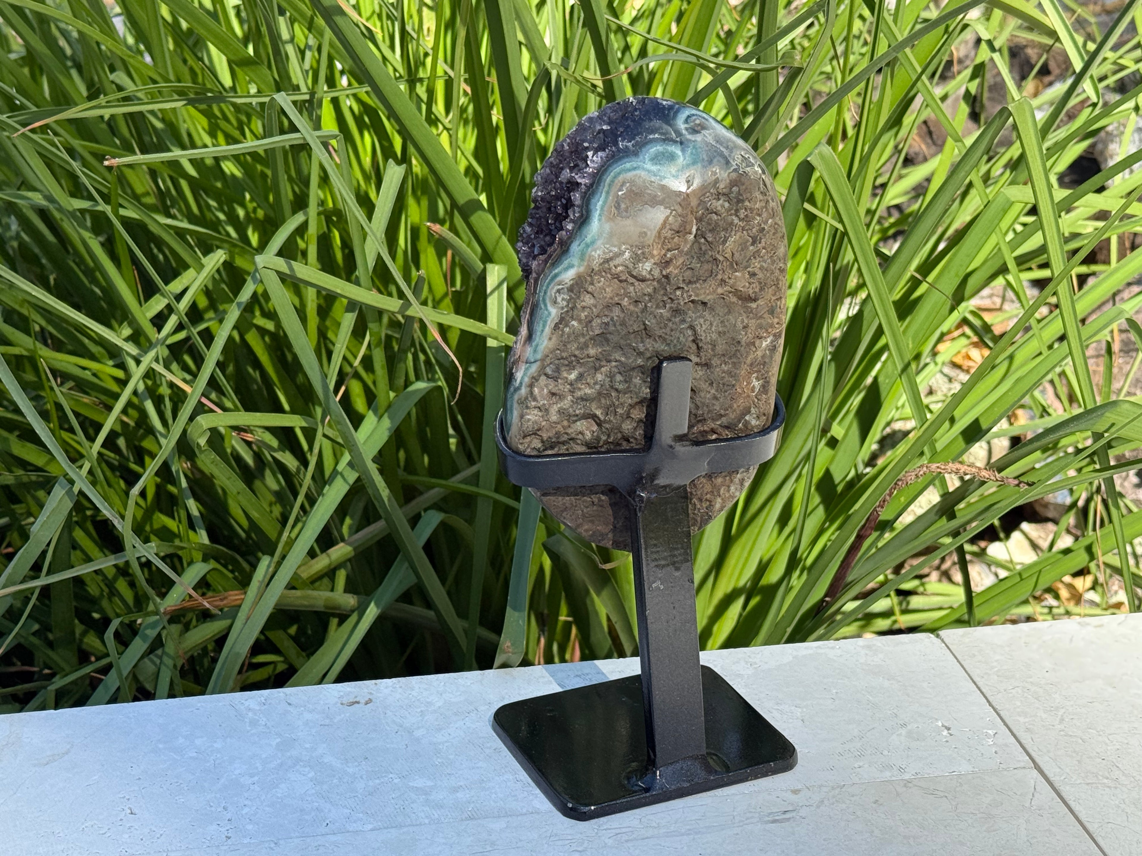 Green Eyed Amethyst Freeform