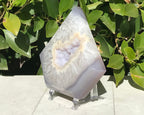 Stunning Pentagon Shaped Agate Geode