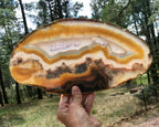 Beautifuly Ornate Brazilian Agate Slice